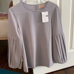 NWT RUNGOLEE top | crepe blouse | XS